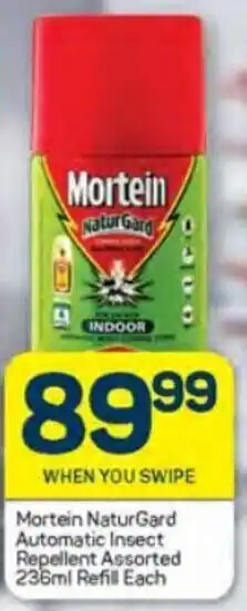 Mortein NaturGard Automatic Insect Repellent Assorted 236ml Refill each