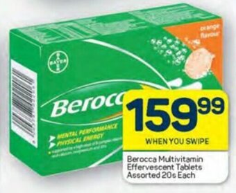 Berocca Multivitamin Effervescent Tablets assorted 20s each