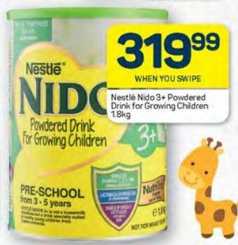 Nestle Nido 3+ Powdered Drink for Growing Children 18kg