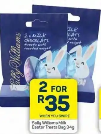 Pick n Pay Sally Williams Milk Easter Treats Bag 34g offer