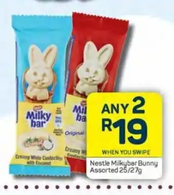 Pick n Pay Nestle Milkybar Bunny Assorted 25/27g offer