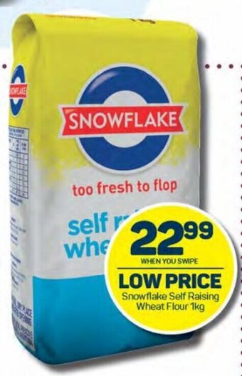 Pick n Pay Snowflake Self Raising Wheat Flour 1kg offer