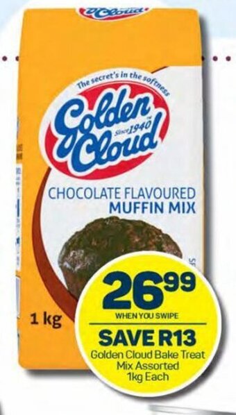 Pick n Pay Golden Cloud Bake Treat Mix assorted 1kg each offer