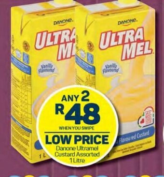 Pick n Pay Danone Ultramel Custard Assorted 1 Litre offer