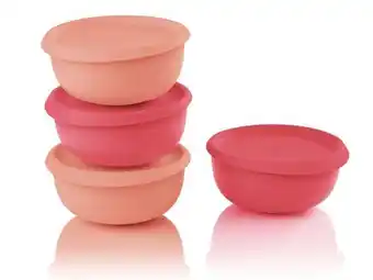 Tupperware Blossom bowls (550ml x 4) offer
