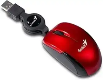 Mitabyte Genius micro traveler mouse - red offer