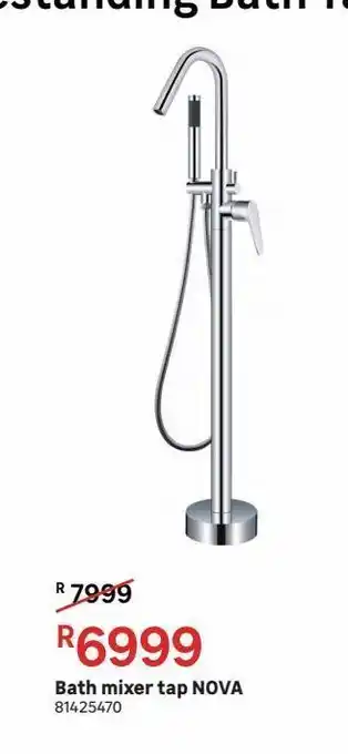 Bath mixer tap nova