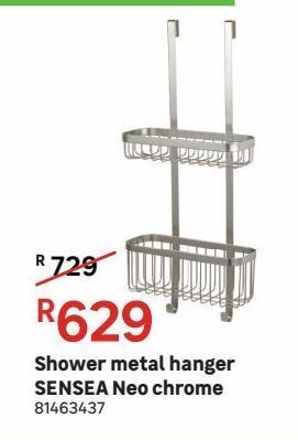 Leroy Merlin Shower metal hanger sensea neo chrome offer
