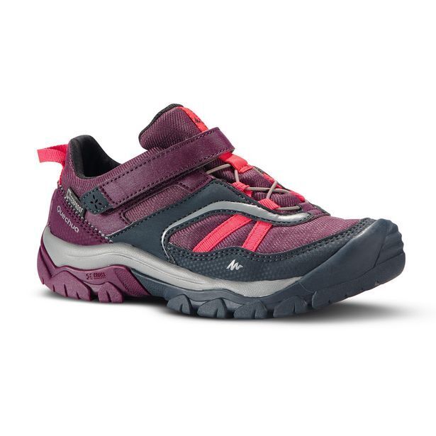 Child's waterproof shoes junior size 10 purple offer at Decathlon