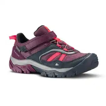 Decathlon Child's waterproof shoes - junior size 10 - purple offer