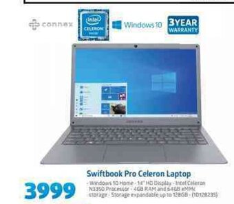 Incredible Connection Connex Swiftbook  Pro Celeron Laptop offer