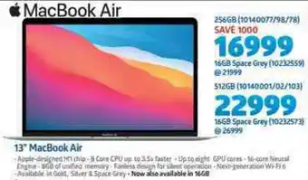 Incredible Connection Macbook Air 13" 512GB offer