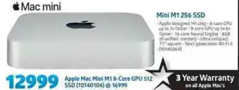 Incredible Connection Mac Mini M1 8-Core 256 GPU 512 SSD offer