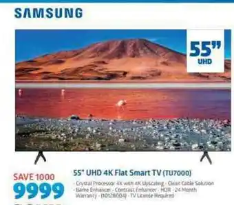 Incredible Connection Samsung - 55" UHD 4K Flat Smart TV offer
