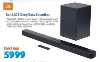 Incredible Connection JBL - Bar 2.1DB Deep Bass Soundbar offer
