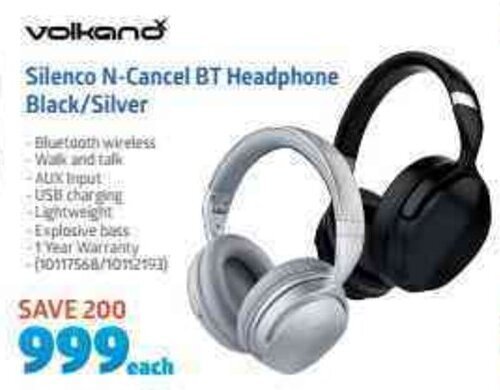 Ear Headphones Volkano Silenco Headset Volkanox Silenco