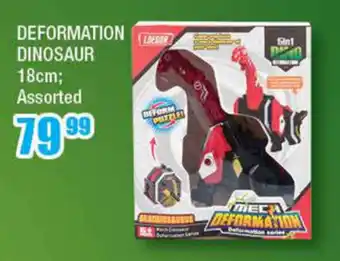 Deformation Dinosaur 18cm Assorted