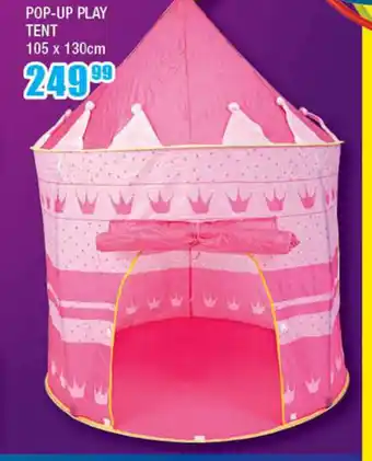 Pop-Up Play Tent 105 x 130cm