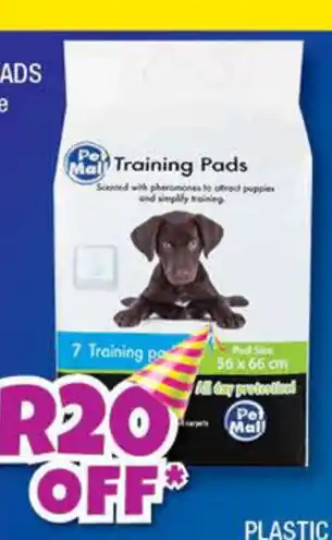 The Crazy Store Puppy Training Pads 56 x 66cm ; 7-Piece offer