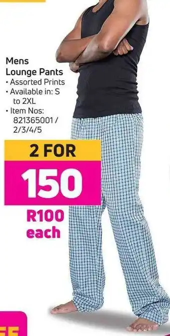 Game Mens Lounge Pants offer