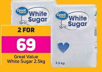 Game Great Value White Sugar 2.5kg offer