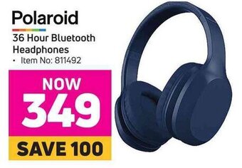Game Polaroid 36 Hour Bluetooth Headphones offer