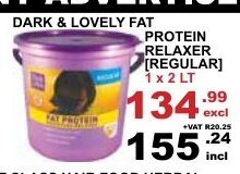 Arrow Cash And Carry Dark & Lovely Fat Protein Relaxer (Regular) 1 x 2 Lt offer