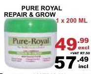 Arrow Cash And Carry Pure Royal Repair & Grow 1 x 200ml offer