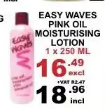 Arrow Cash And Carry Easy Waves Pink Oil Moisturizing Lotion 1x250ml offer