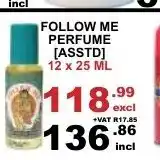 Follow Me Perfume Asstd 12x25ml