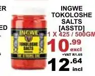 Arrow Cash And Carry Ingwe Tokoloshe Salts Asstd offer