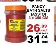 Arrow Cash And Carry Fancy Bath Salts Asstd 6x350gm offer