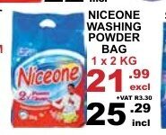 Arrow Cash And Carry Niceone Washing Powder Bag 2kg offer