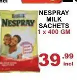 Nespray Milk Sachets 400gm