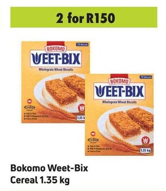 Game Bokomo Weet-Bix Cereal 1.35 kg offer
