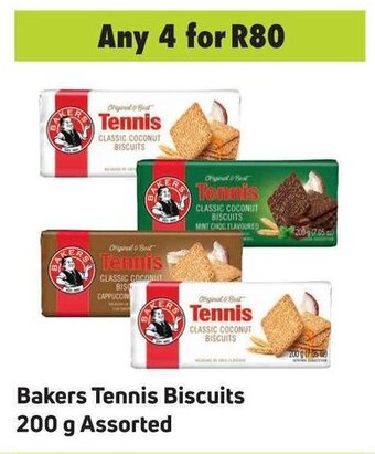 Game Bakers Tennis Biscuits 200g Assorted offer