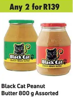 Game Black Cat Peanut Butter 800g assorted offer
