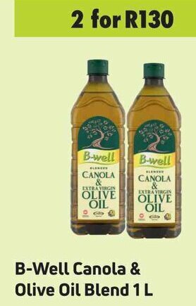 B-Well Canola & Olive Oil Blend 1L