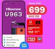 PEP Hisense u963 4g lte offer