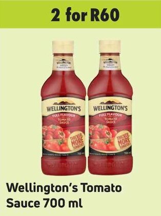 Game Wellington's Tomato Sauce 700ml offer