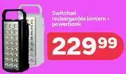 PEP Switched rechargeable lantern + powerbank offer