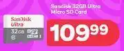 PEP Sandisk 32gb ultra micro sd card offer