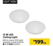 Builders Warehouse Lightworx 12w led ceiling light-each offer