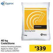 Builders Warehouse Gyproc 40kg cretestone offer