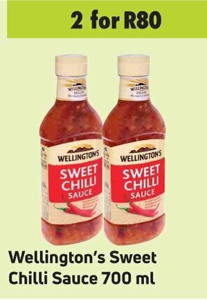 Game Wellington's Sweet Chilli Sauce 700ml offer