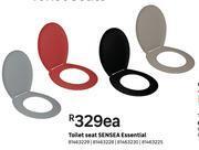 Sensea toilet seat essential 81463229/81463228/81463230/81463225-each