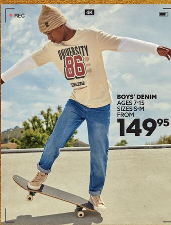 Boy`s denim