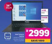 Game Proline intel celeron laptop offer