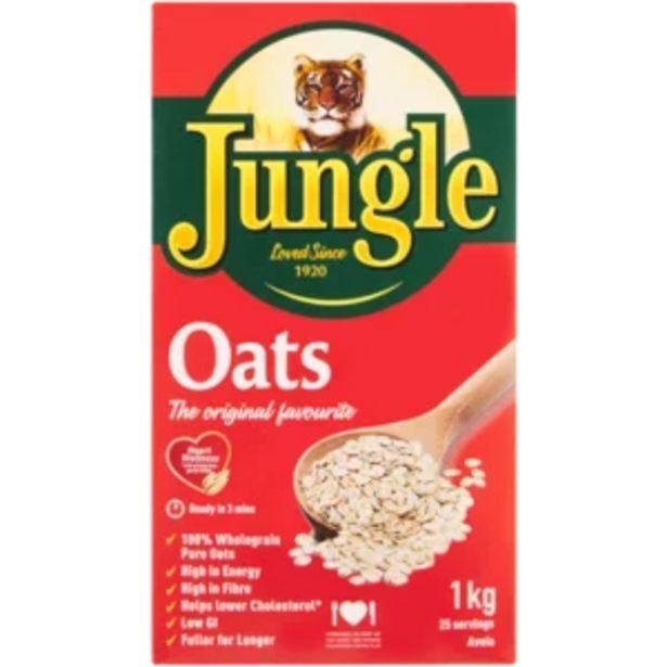 Jungle oats original porridge 1kg offer at Shoprite