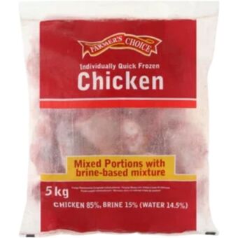 Shoprite Farmer's choice frozen chicken mixed portions 5kg offer